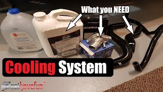 Coolant System Service Nissan 350Z & Infiniti G35 (Replacing Thermostat and Hoses) | AnthonyJ350