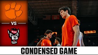 Clemson vs. NC State Condensed Game | 2022-23 ACC Men’s Basketball