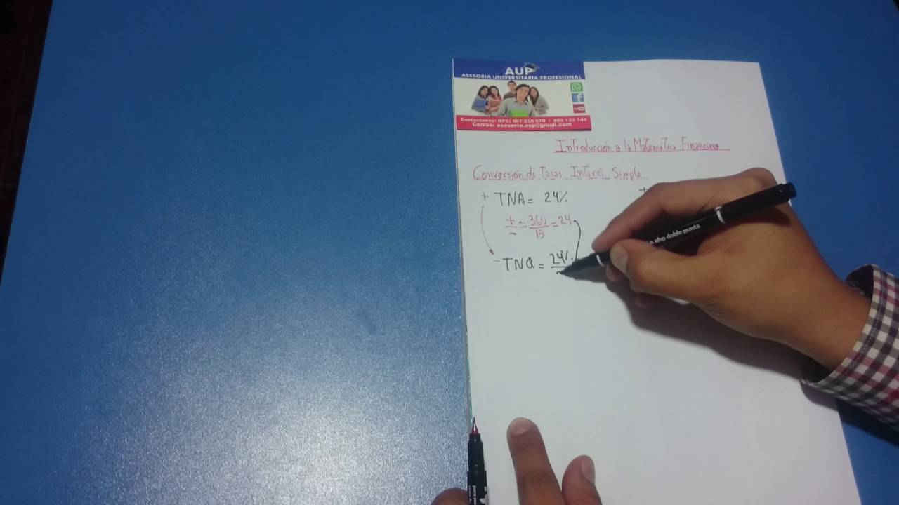 CLASES DE MATEMATICAS FINANCIERAS - CONVERSIÓN DE TASAS DE INTERÉS camera iphone 8 plus apk