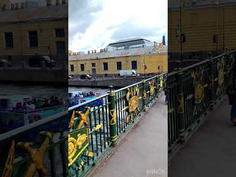 Video: Puente Panteleimon en San Petersburgo: descripción