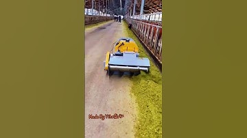 The Feed pusher robot from Yihe China