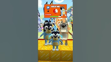 Bluey VS Laser 🔥37 #minecraft #roblox #shorts