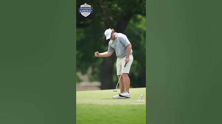 Jack Wilson sinks a huge putt on the UIL Texas Sta...