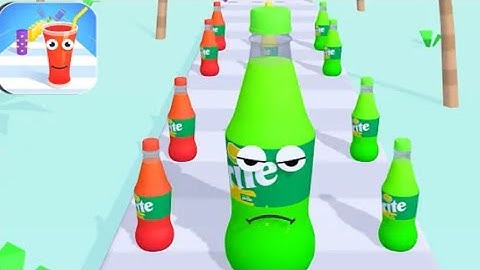 Juice Run 🍹🔥🤩🧃|| Very Satisfying And Relaxing Game|| All Levels Walkthrough Gameplay (Android IOS)🔥🍹