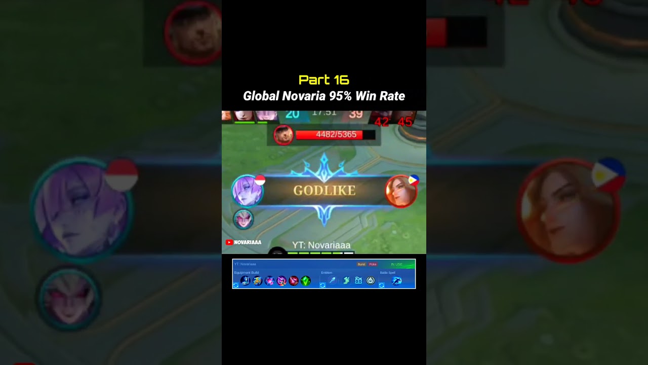 Novaria hack damage one shot build😱🔥 (New Season 36)