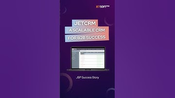 JetCRM: The Software Solution for B2B Sales Automation #crm #software