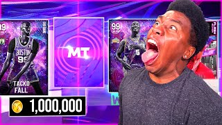 I SPENT 1 MILLION VC TRYING TO PULL ENDGAME TACKO.....ON A TUESDAY.....NBA 2k22 MyTEAM