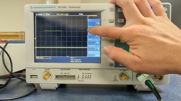ECED Lab - R&S RTC1002 Oscilloscope - Pulse Width Trigger