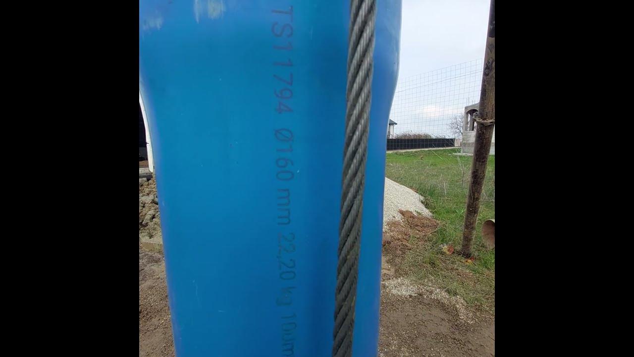 Foraj put apa Constanta pret tub pvc 160mm cu filet tel.0765212100https