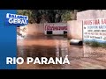 Cheia do rio Paraná causa mais transtornos em porto Maringá