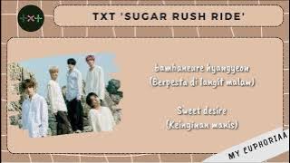 TXT 'Sugar Rush Ride' Lyrics (Sub Indo)