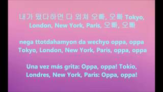 Super Junior -Donghae & Eunhyuk- Oppa Oppa (Sub. español + Romanización + Hangul)