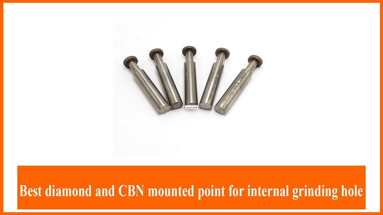 Best diamond and CBN mounted point for internal grinding hole processing customized abrasive wheel