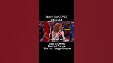 Thumbnail of Super Bowl LVIII ~ Reba McEntire ~ National Anthem - ~ The Star-Spangled Banner