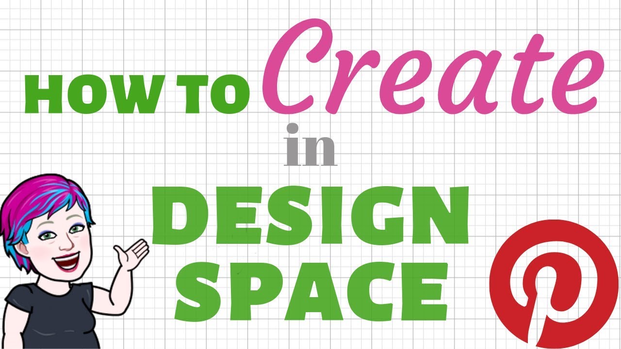 How to Design in Design Space - Pinterest Inspired - YouTube