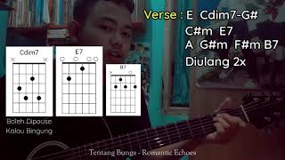 Tentang Bunga - Romantic Echoes | Chord Tutorial (Verse + Chorus)