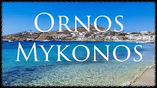 Ornos Beach (Erato Hotel) Mykonos, Greece 🇬🇷 4K