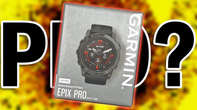 GARMIN EPIX PRO GEN 2 SAPPHIRE TITANE 51MM Montre cardio GPS