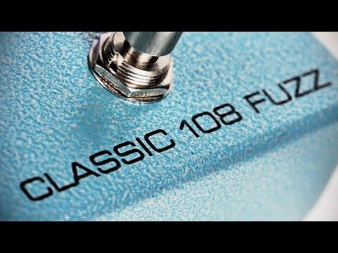 MXR M173 Pédale d'effets Fuzz Classic 108 fuzz vidéo