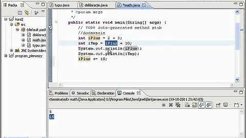 Podstawy Javy - część 2