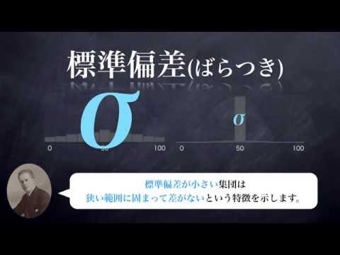 優秀さをどうやって測るのか？偏差値の仕組みと標準偏差とは？