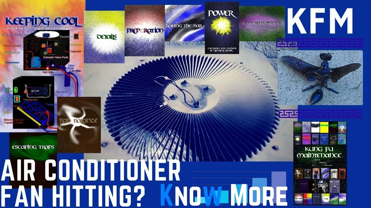 Air Conditioner Fan Hitting AC Fan Shroud Baffle Diffuser YouTube