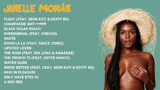 Janelle Monae The Age of Pleasure Album Playlist Lipstick Lover Champagne Sh t Float