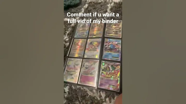 Peek of Samanthas Pokmon Binder