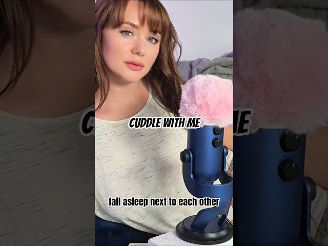 can we have a sleepover soon? #asmr #asmrwhisper
