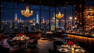 New York Jazz Lounge 🎷 Smooth Exquisite Saxophone Jazz Music in a Cozy Bar Ambience for Relaxation