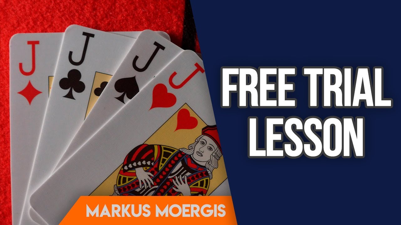 Free trial lesson of the Academy of Poker coach - Markus Moergis