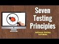 Sept principes de test test de logiciels