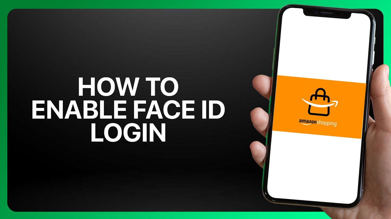 Как включить вход по Face ID в приложении Amazon Shopping 2025! Руководство