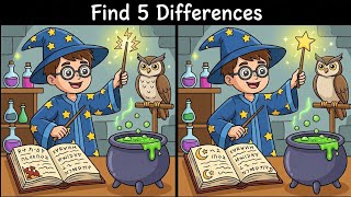 Find 5 Differences In 10 Seconds Only Sharp Eyes Can Win