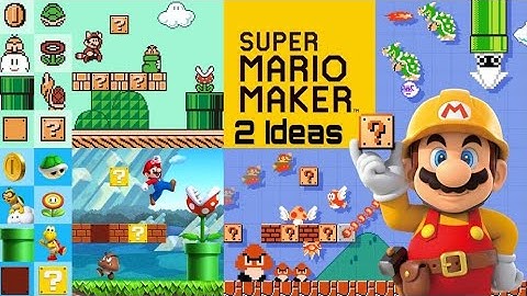 Lots of Mario Maker 2 Level Ideas in 5 Minutes!