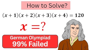 A Nice Exponential math German Olympiad Problem x=? , Can You Solve This? 🚀 #maths