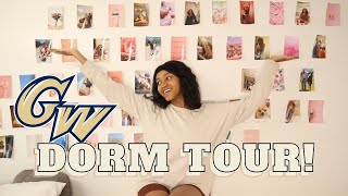 District House GWU Dorm Tour college dorm tour at the George Washington University