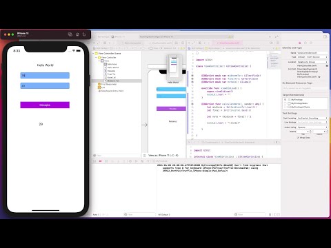 iOS (Swift) - 1. Başlangıç, basit bir uygulama