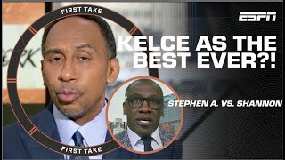 🚨 TSWIFT ATTENDANCE! 🚨 Stephen A. & Shannon Sharpe DEBATE Travis Kelce being the GOAT?! | The First