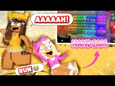 PLAYING EVADE BUT WITH HANDCAM ROBLOX *HANDS REVEAL*