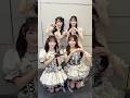 AKB48 の #伊藤百花 さん #佐藤綺星 さんと 「恋はじめました 」 を撮影させていただきました🫧 #イコラブ (🩵音嶋莉沙 💚諸橋沙夏)