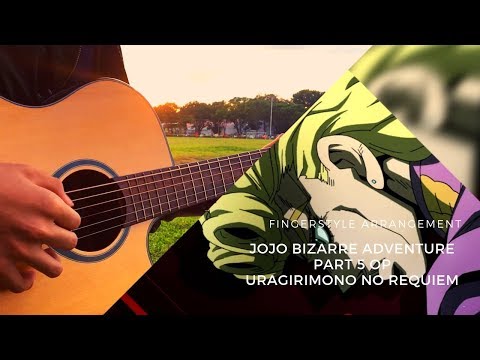 jojo-bizarre-adventure-part-5-op-2--uragirimono-no-requiem--fingerstyle-guitar-cover-tabs