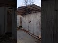 навіс на металевий гараж