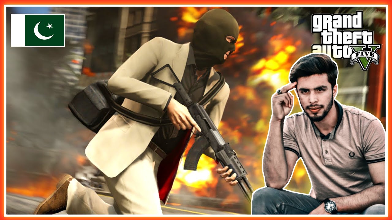 GTA 5 Robbery Pakistan | Gta 5 Trolling and Funny Moments