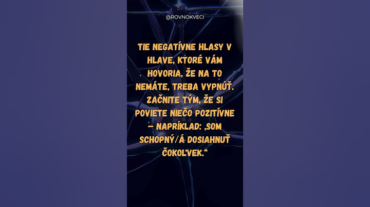 Ako odstrániť mentálne bloky #motivation