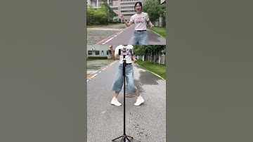 Extendable Auto Face Tracking Tripod 360° Rotation, No App!!  # Auto Face Tracking Tripod