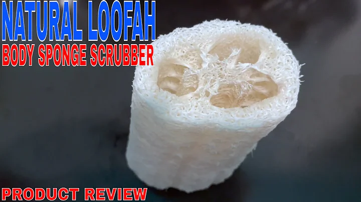 ✅  4" Natural Loofah Exfoliating Body Sponge Scrubber for Skin Care in Bath Spa 🔴