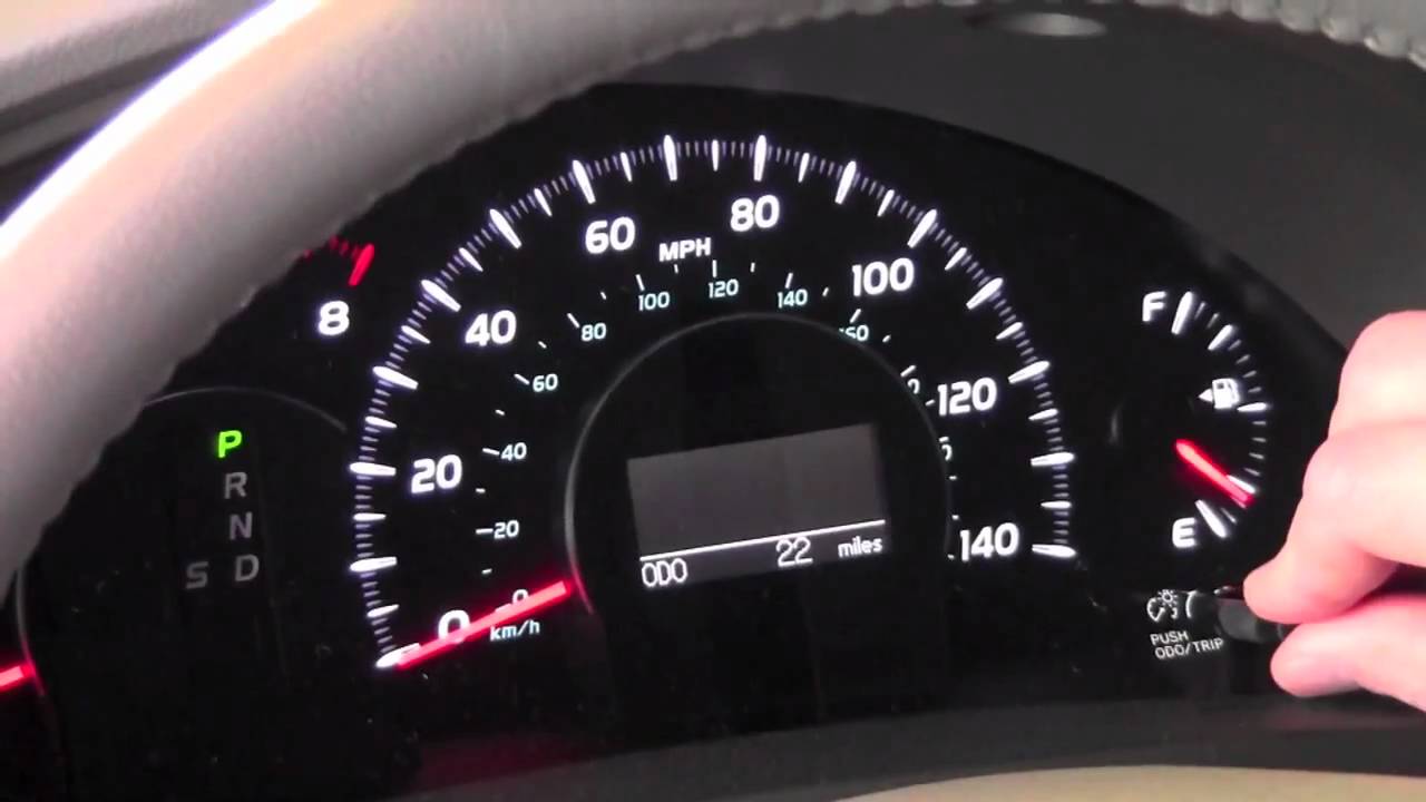 2011 Toyota Camry Gauge Light Brightness How To By Toyota City Minneapolis Mn