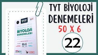 22. TYT Biyoloji Denemesi - Limit Yayınları