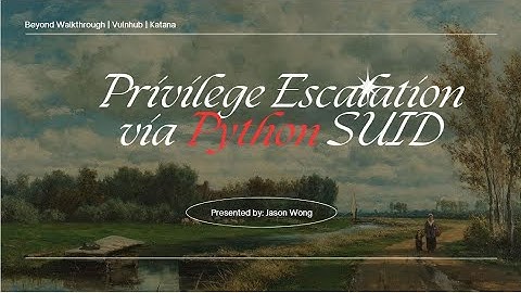 Katana:1 VulnHub Walkthrough – Privilege Escalation via Python SUID | SMB | Volledige CTF-gids